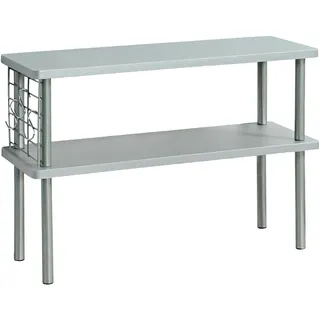 KESPER Küchenregal 2 Ebenen 55 x 20 x 38 cm Grau