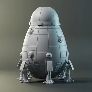 Catalyst Game Labs BattleTech Overlord C-class Map Scale Dropship | Miniaturen-Spiel -Zubehör | ENG Edition