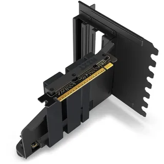 NZXT Vertical GPU Mounting Kit - AB-RH175-B1-175 mm PCIe 4.0x16 Riser-Kabel – GPU-Halterung – Robuste Stahlhalterung – Nur kompatibel mit Gehäusen der H5-, H7- und H9-Serie - Schwarz