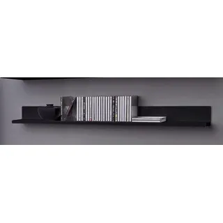 Höltkemeyer Flame Wandregal 90 x 16 x 9 cm Schwarz