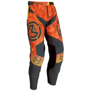 Moose Soft-goods Sahara Offroad-hosen - Black / Orange - 30