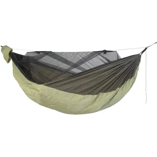 AMAZONAS Ultra-Light Hängematte Moskito-Traveller Quilted XXL | Integrierter Wärmeschutz ca. ≥ 5° C | Liegefläche ca 3,05 x 1,60 m | Gewicht 1,15 kg, bis 200 kg