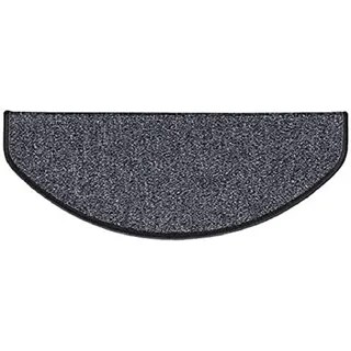 Andiamo Stufenmatte Bob, Melange-Effekt, getuftet (Set mit 2 Matten) anthrazit Sehr strapazierfähig