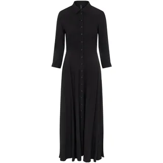 YAS Damen Yassavanna Shirt S. Noos Long Dresses, Black 2, XXL EU