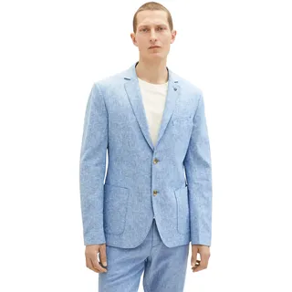 TOM TAILOR Herren 1037190 Sakko, 26507 - Helsinki Night Blue Chambray, 44