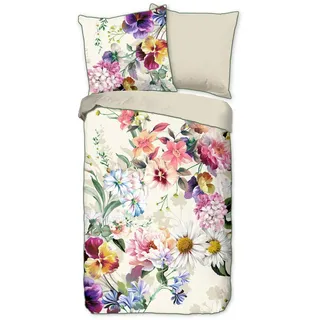 Muller Textil Wendebettwäsche Novara Mehrfarbig 135 x 200 cm + 80 x 80 cm