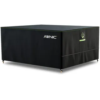 Awnic Abdeckung Gartenmöbel 150 x 120 x 71 cm Schwarz