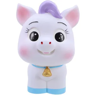 VICASKY Unzerbrechliche Feng Shui Spardose Pferd aus Dickem PVC Chinesische Lunarfigur Geldbox Dekorative Münzbox für Erwachsene Widerstandsfähige Sparbüchse mit Glückssymbol