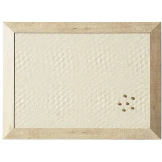 Bi-Office Kamashi Bianco Stoff Pinnwand, MDF Rahmen, 90x60cm