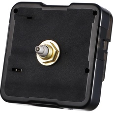 Healifty Ersatz des Uhrwerks Geräuschloser Uhrenmotor Batteriebetriebener Ersatz DIY-Wanduhr-Reparaturteile (Keine Batterie)