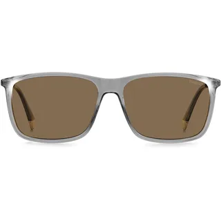 Polaroid Unisex PLD 4130/s/x Sunglasses, KB7/SP Grey, 59