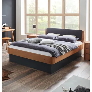 HASENA Oak Line Stauraumbett Practico Ron Box Eiche cognac 180x200 - Braun