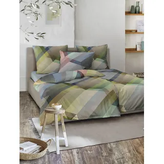 IRISETTE Wave 8691 Grafisch/Gestreift/ Rauten Mehrfarbig 135 x 200 cm + 2 x 80 x 80 cm