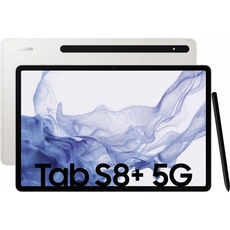 Bild Galaxy Tab S8+ 12.4" 128 GB Wi-Fi + 5G silber