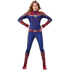 Bild Rubie's Damen Offizielles Captain Marvel-Kostüm, Mehrfarbig, L