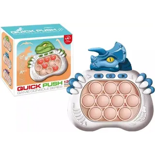 Sensory Game Dinosaurier Pop It Batterie Lichter Töne Blau