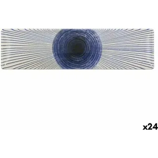 La Mediterránea Irys Rechteckig Tief Teller 30 x 8 x 2cm (24 Einheiten)