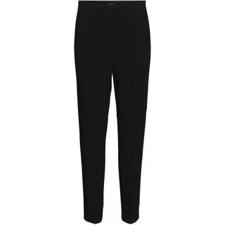 VERO MODA Damen Vmsandy Hr Tapered Pant Noos Karottenhose, Schwarz, XL / 34L EU