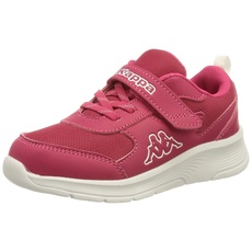Kappa Unisex Kinder Shibo M Sneaker, Pink White, 25 EU