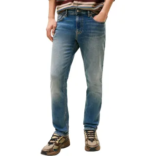 Tommy Jeans Herren Jeans Hose Scanton Slim Fit, Blau (Denim Dark), 34W/36L