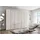 Drehtürenschrank Monaco 295,3 x 236 x 58 cm Beige/Braun
