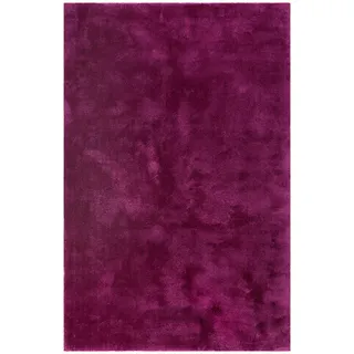 Esprit Relaxx Hochflorteppich 130 x 190 cm violett/weinrot