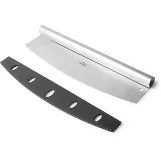 Lacor - 61465 - Profi-Pizzaschneider, Edelstahl, Extrem Scharf, Multifunktional, Klingenschutz, Länge: 35 cm