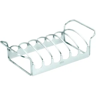 Rösle Fischhalter 28 x 14 cm Edelstahl silber