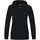 Kapuzenjacke Damen Schwarz Schwarz