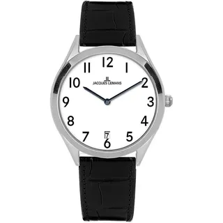 Jacques Lemans Cannes Leder 36 mm 1-2184A