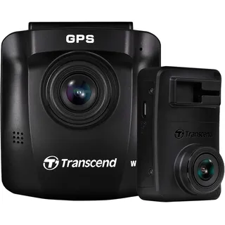 Transcend Dashcam DrivePro 620 (Bluetooth, WLAN, GPS-Empfänger, Eingebaute Anzeige, Eingebautes Display, Full HD), Schwarz