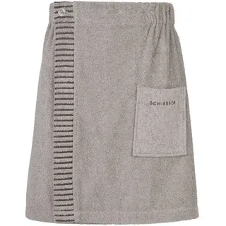 SCHIESSER Rom Saunakilt 50 x 60 cm grau