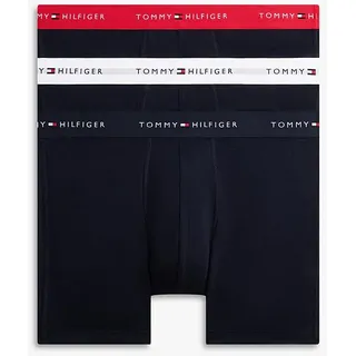 Tommy Hilfiger 3P BOXER BRIEF WB rot/weiß/desert sky S 3er Pack