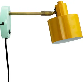 Wandleuchten Wandlampe LED Wandbeleuchtung Leselampe Wand Nachttischlampe Wohnzimmer Metall Schlafzimmer Deko Ocean Curry Türkis - Cyan, Gelb, Gold