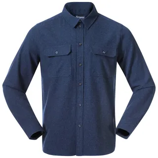 Bergans Herren Nordmarka Flannel Hemd (Größe L, rot)