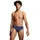 Herren CLASSIC SWIM BRIEF mit seitlichem Logoprint blau