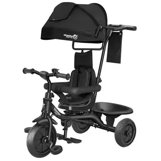 Dreirad Globo 05567 Vitamin G Evolution 5 IN 1 Mit Sonnenschirm Schwarz