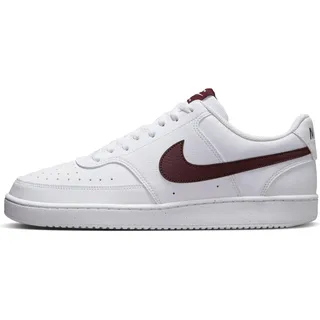 Court Vision Low Next Nature Herren White/Burgundy 42,5