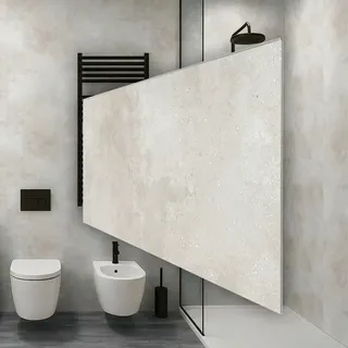 Vinyl für die Wand , Beige , Kunststoff , Uni , 30x0.37x60 cm , Ce , Montage ohne Bohren , Wohnzimmer, Regale, Wandregale