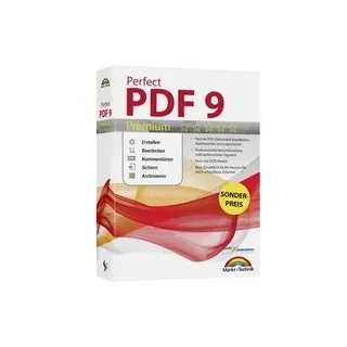Markt & Technik Perfect PDF 9 Premium Vollversion, 1 Lizenz Windows PDF-Software