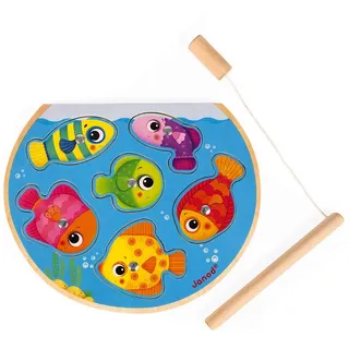 Janod J07088 Magnet-angelpuzzle Fisch