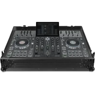 UDG Ultimate Flightcase Denon DJ Prime 4+/4 Plus Rollen, Schwarz (U91069BL)
