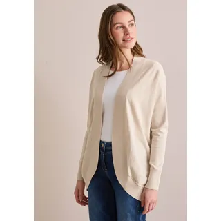 Cecil Damen B253943 Langer Dolman Cardigan, Pearl Beige Mel., L EU