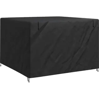 Hollywoodschaukel-Abdeckung 250 x 250 x 160 cm - Schwarz