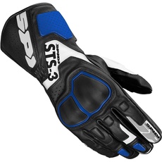 Bild STS-3 Motorrad Handschuhe (Black/Blue,M)