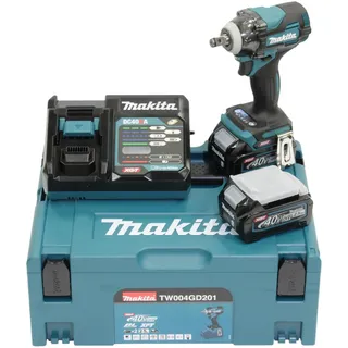 Makita TW004GD201 XGT inkl. 2 x 2,5 Ah + Makpac