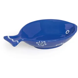 Excelsa Ocean Schüssel Keramik Weiß/Hellblau