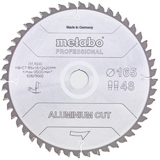 Bild von Aluminium Cut Professional Kreissägeblatt 165x1.6x20mm 48Z, 1er-Pack 628276000