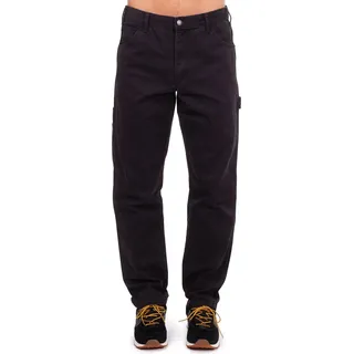 DICKIES – Herrenhose im Carpenter-Stil, stonewashed  – Größe 32 - Schwarz