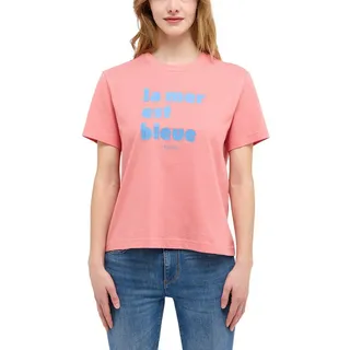 Mustang T-Shirt »Style Alma« mit Statement-Print, rot